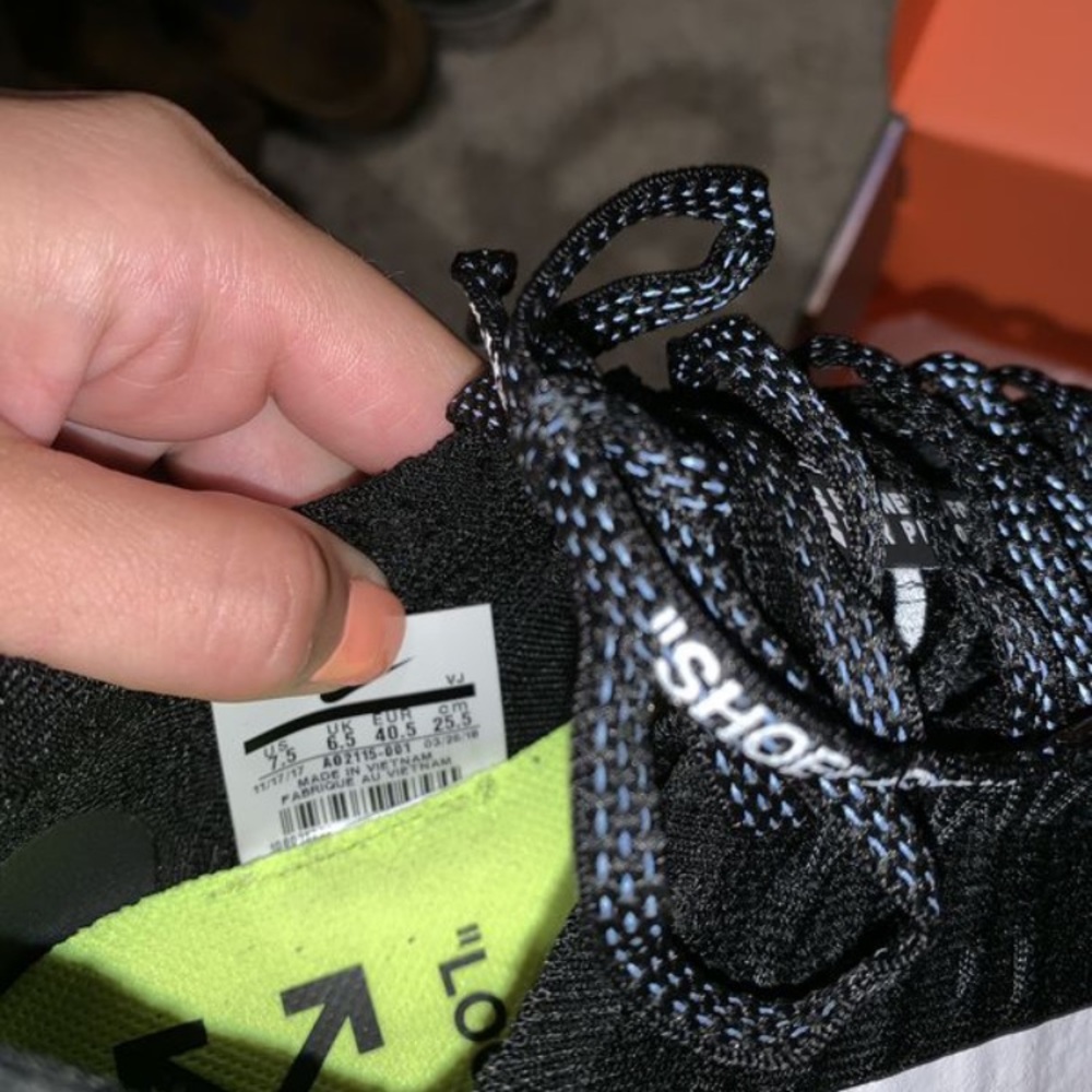 OFF WHITE x Zoom Fly Mercurial Flyknit Black